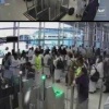 Момент удара по аэропорту в Эр-Рияде. В результате атаки, которая была совершена в субботу, погибли 12 человек, еще более 300 получили ранения