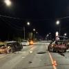 Вчера в Брянском районе молодой водитель на легковушке вылетел на встречку и столкнулся с «Приорой»