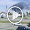 На Вторчермете серьезный пожар. Столб черного дыма...