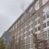 Пожар на Бумажном проезде, где находятся редакции нескольких СМИ До прибытия...