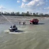 Трое мужчин застряли на УАЗе посреди реки Ардон в Осетии