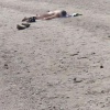 В Амурской области семья с детьми загорала и купалась голыми на общественном пляже