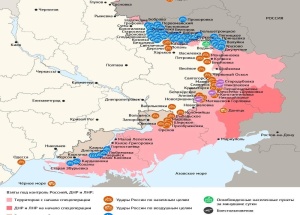 Карта боевых действий в зоне СВО на 12 августа