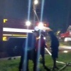 В Шиле Сухобузимского района ночью горел двухквартирный дом. Огонь повредил кровлю и две квартиры.