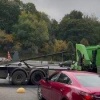 На Земляном валу загорелась Газель. Сейчас машину потушили и увозят на...