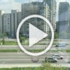 На Бебеля пожар в многоэтажке