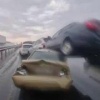 На трассе М-4 «Дон» под Ростовом случилась почти киношная авария. Автобус не...