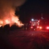 В селе Аскиз дважды за сутки горели надворные постройки.