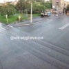 Появилось видео, как водитель «семерки» влетел в киоск с шаурмой