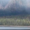 Рядом с озером Лама горит лес на площади 30 га.