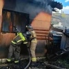 Тело мужчины найдено на пепелище сгоревшего дома в Красноярске Жилой дом...