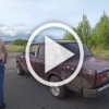 В Тулуне водитель без прав решил уйти от полиции вплавь —...