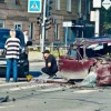 Серьёзное ДТП с участием Жигулей и внедорожника Toyota Land Cruiser произошло сегодня на перекрёстке Станиславского и улицы Степной