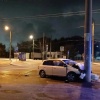 В Красноярске четверо подростков угнали машину родителей и попали в ДТП...