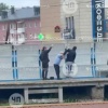 Культурный обмен в Обнинске. На вокзале двое абу-бандитов устроили драку