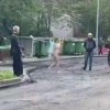 Зумеры испугались крайне смелой и голой женщины в Петергофе — мисс 