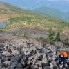 Женщина упала и повредила ногу на Борусе 