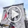 В Топках завершают мурал, посвященный окончанию ВОВ.