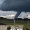 Огромный торнадо прошелся в Челябинской области.