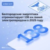 Белгородские энергетики отремонтируют 138 км линий электропередачи в 2025 году