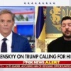Зеленский обвинил Трампа в высоких ценах на дизельное топливо в прямом эфире на американском телевидении