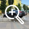В подмосковном Ступино легковушка разнесла фонтан —...