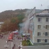 Пожар произошел в администрации Таштагольского округа