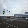 У строящейся Детской поликлиники в Арбане появился пешеходный переход со...