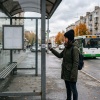 В Новосибирске установят умные таблички с QR-кодами на остановках В...