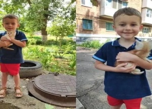 Отважный мальчик из Шахт спас котенка из глубокого колодца, несмотря на травму ноги