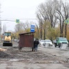 Улицу Розы Люксембург в Иркутске ремонтируют круглосуточно