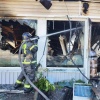 Торговые павильоны горели в Бородино Пожар на улице Ленина произошёл сегодня...