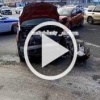 На Торосова замес малолитражек. К счастью все выжили....