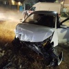 Соль-Илецк: 15‑летний водитель Volkswagen Polo врезался в забор