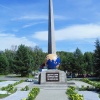 Старый обелиск «Центр Азии» восстановили и установили в Национальном парке.