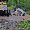 В поселке Суета Кемеровской области из-за повышения уровня воды затопило...