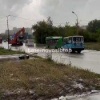 Маршрутка утонула на Лазурной. 🌇 Источник: ЧП Новосибирск