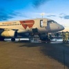 В аэропорту Кольцово у самолета Red Wings произошло задымление в носовой части перед вылетом