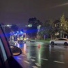 Скорая помощь перевернулась набок после столкновения с грузовиком на...