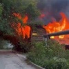 Большой пожар у ЖК 