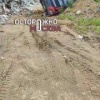 Грузовик с мусором перевернулся в ЖК «Томилино Парк».