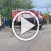 В Канске сотрудники Госавтоинспекции работали на месте смертельного ДТП