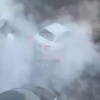 В центре на улице Ады Лебедевой затруднено движение из-за порыва воды....