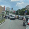 На перекретске улиц Бебеля – Опалихинская столкнулись 6 машин