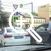 Машина ДПС и внедорожник притёрлись на Коммунистической....