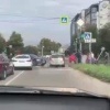 Водитель иномарки снес светофорную стойку ДТП произошла на перекрестке...