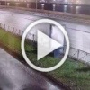 Лихие гонки BMW и Hyundai на Арсенальной набережной...