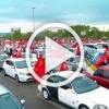 В Красноярске прошел масштабный автопробег в честь Дня Победы!