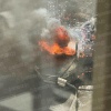Авто эпично взорвалось во дворе на Школьной улице — момент снял наш читатель....