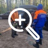Женщина с пухленькой собачкой заблудилась в лесу в...